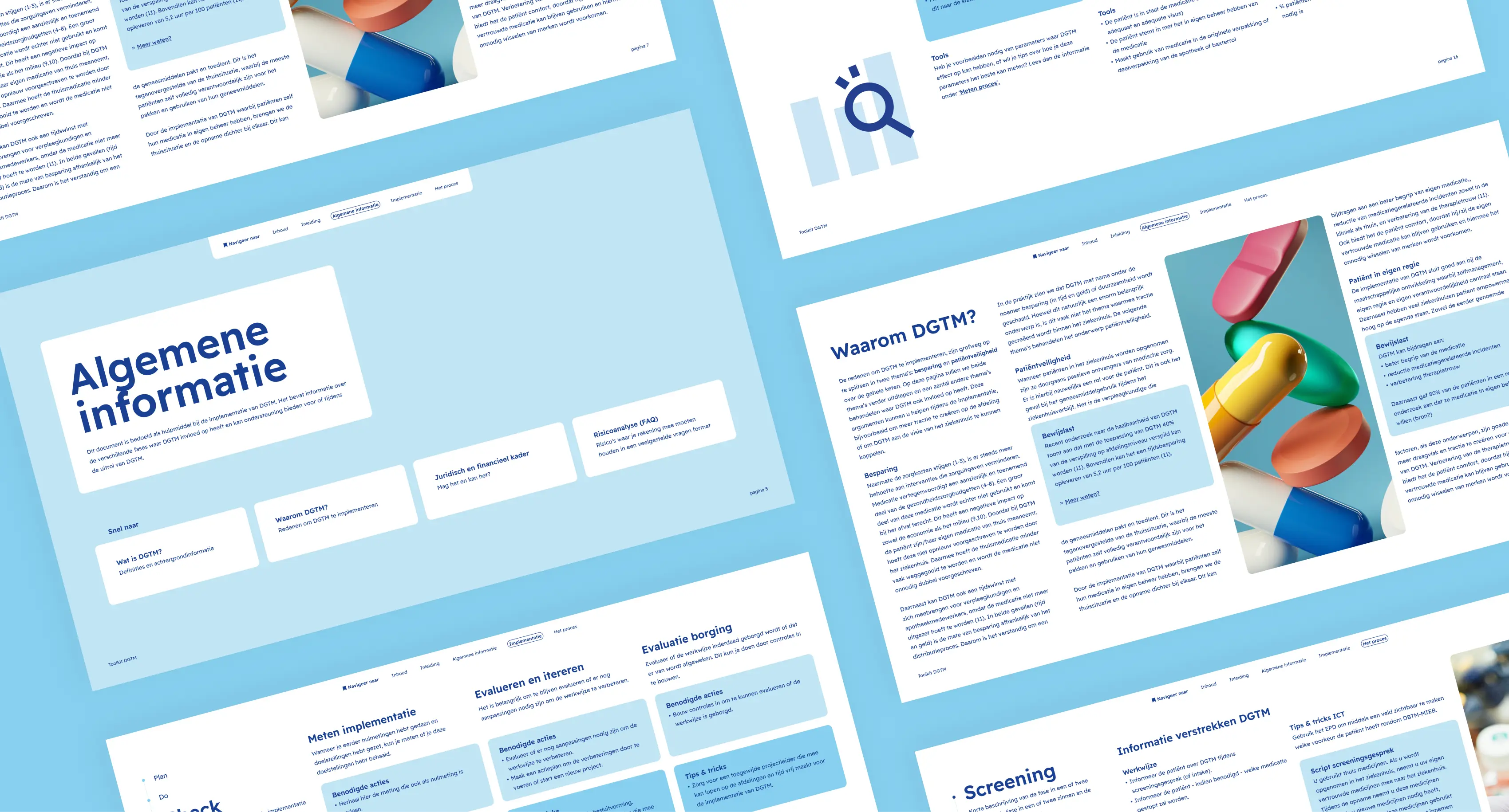 Pages from an interactive document